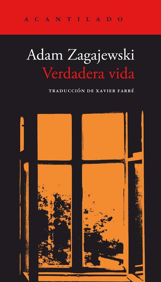 Verdadera vida | 9788419036384 | Adam Zagajewski