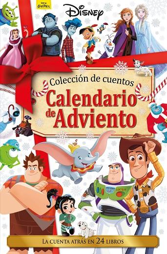 Calendario de adviento : Disney, colección de cuentos | 9788418335426