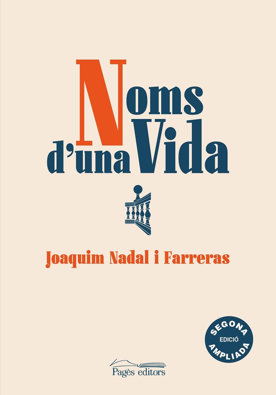 Noms d'una vida | 9788413032498 | Joaquim Nadal I Farreras