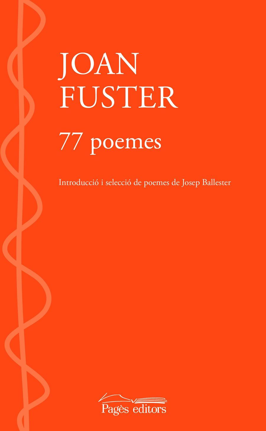 77 poemes | 9788413033976 | Joan Fuster