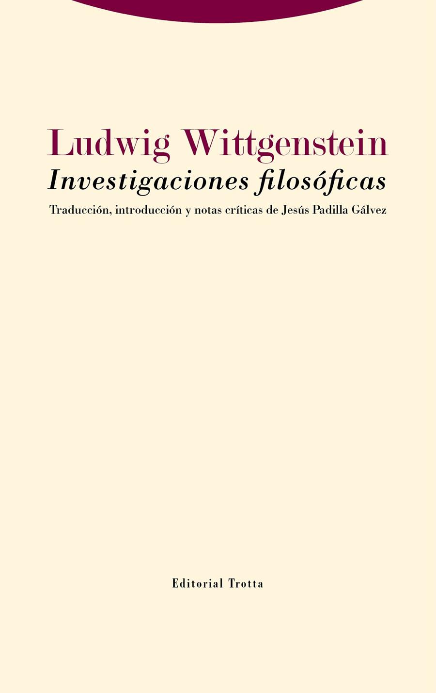 Investigaciones filosóficas | 9788413640204 | Ludwig Wittgenstein