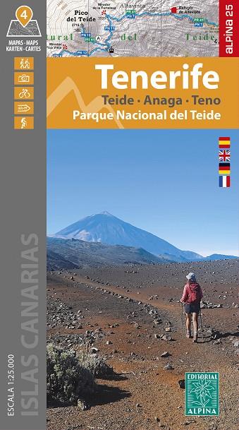 Tenerife (1:25.000) (4 mapes) | 9788470111372