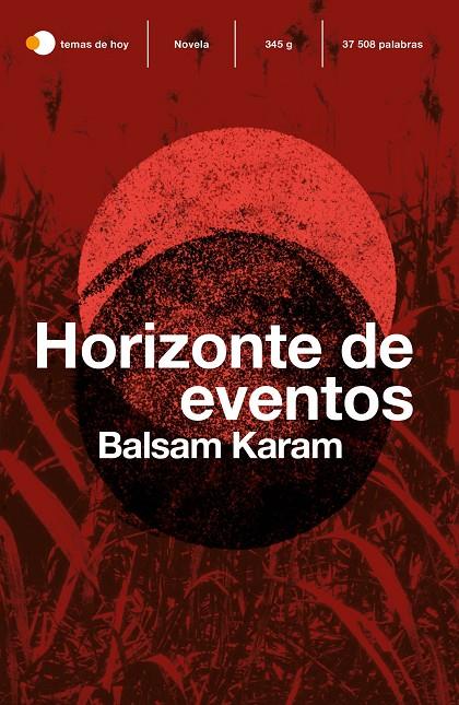 Horizonte de eventos | 9788499988603 | Balsam Karam