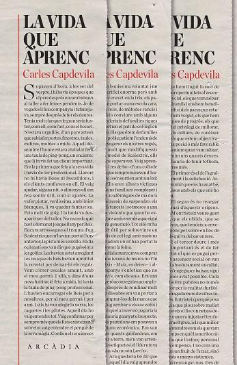 La vida que aprenc | 9788494616365 | Carles Capdevila Plandiura