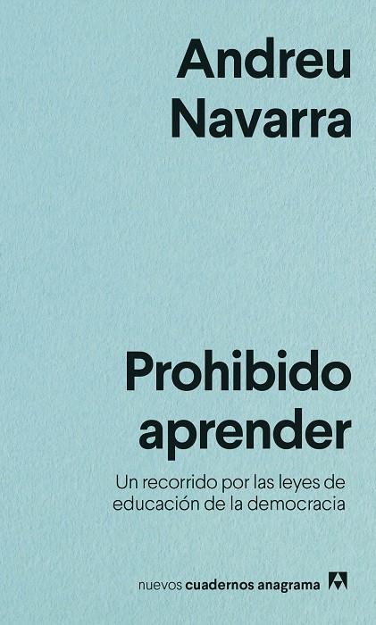 Prohibido aprender | 9788433916525 | Andreu Navarra