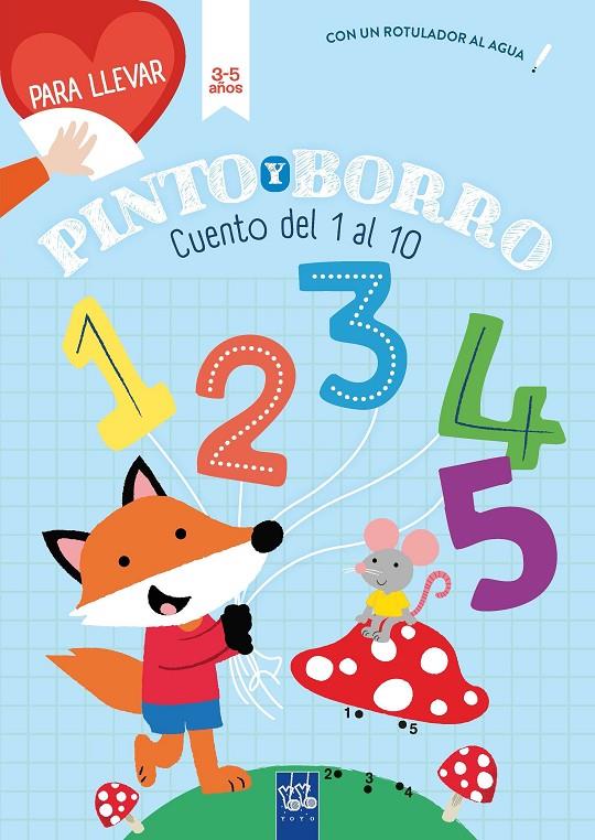 Cuento del 1 al 10 (+ retolador) | 9788408268321