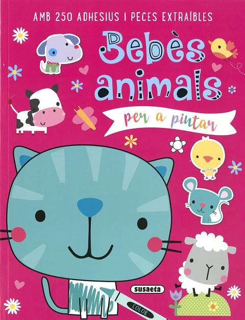 Bebès animals per a pintar | 9788467784954