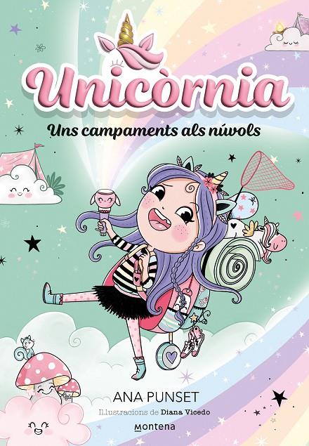 Uns campaments als núvols (Unicòrnia ; 5) | 9788419421234 | Ana Punset