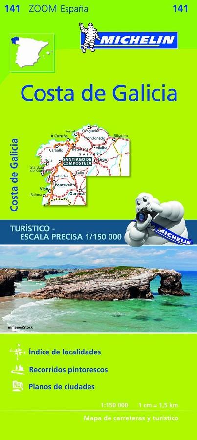 Costa de Galicia (1:150.000) | 9782067218000