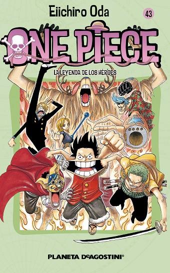 One Piece 43 : La leyenda de los héroes | 9788468471945 | Eiichiro Oda