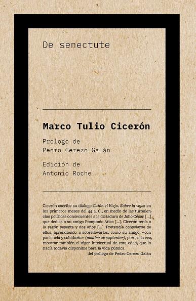 De senectute | 9788418236976 | Marco Tulio Cicerón