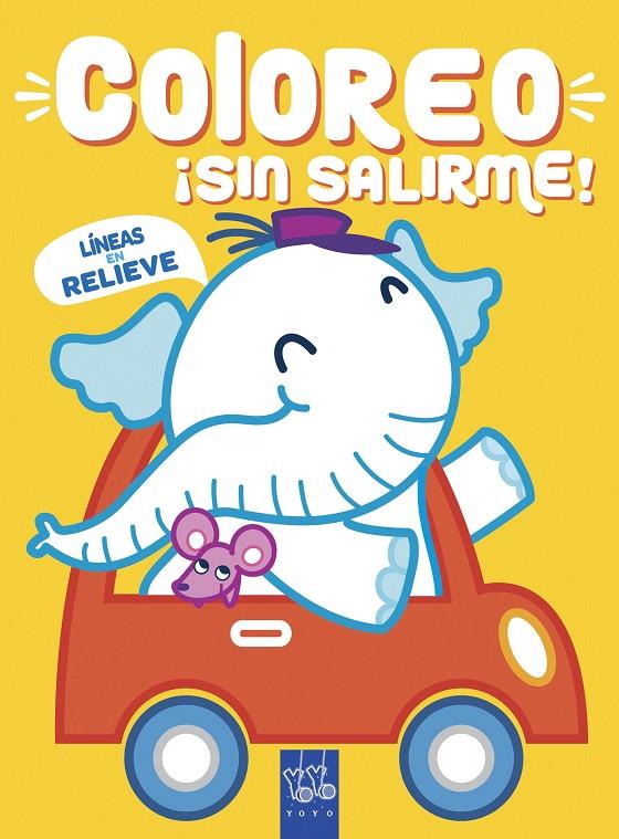 Coloreo sin salirme : Elefante | 9788408218999