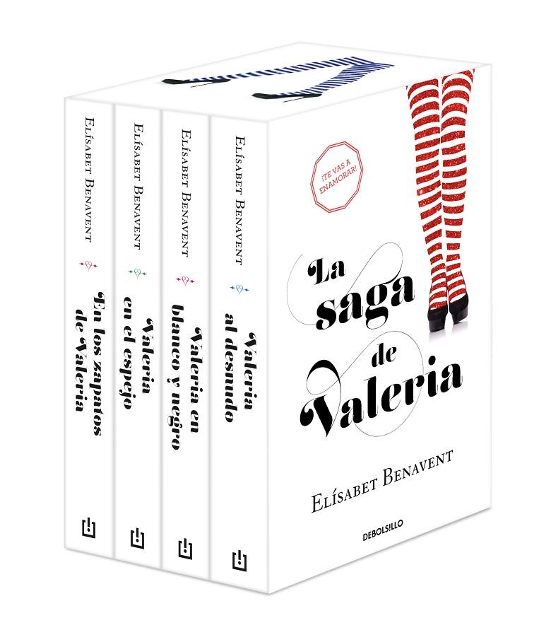 La saga de Valeria (4 volums) | 9788466354127 | Elísabet Benavent