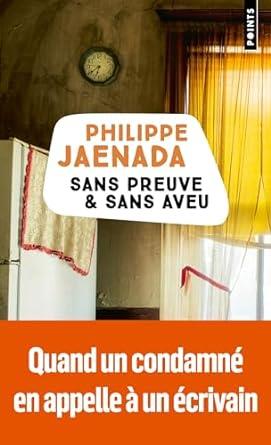 Sans preuve & sans aveu | 9791041411696 | Philippe Jaenada