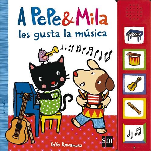 A Pepe & Mila les gusta la música | 9788467577150 | Yayo Kawamura