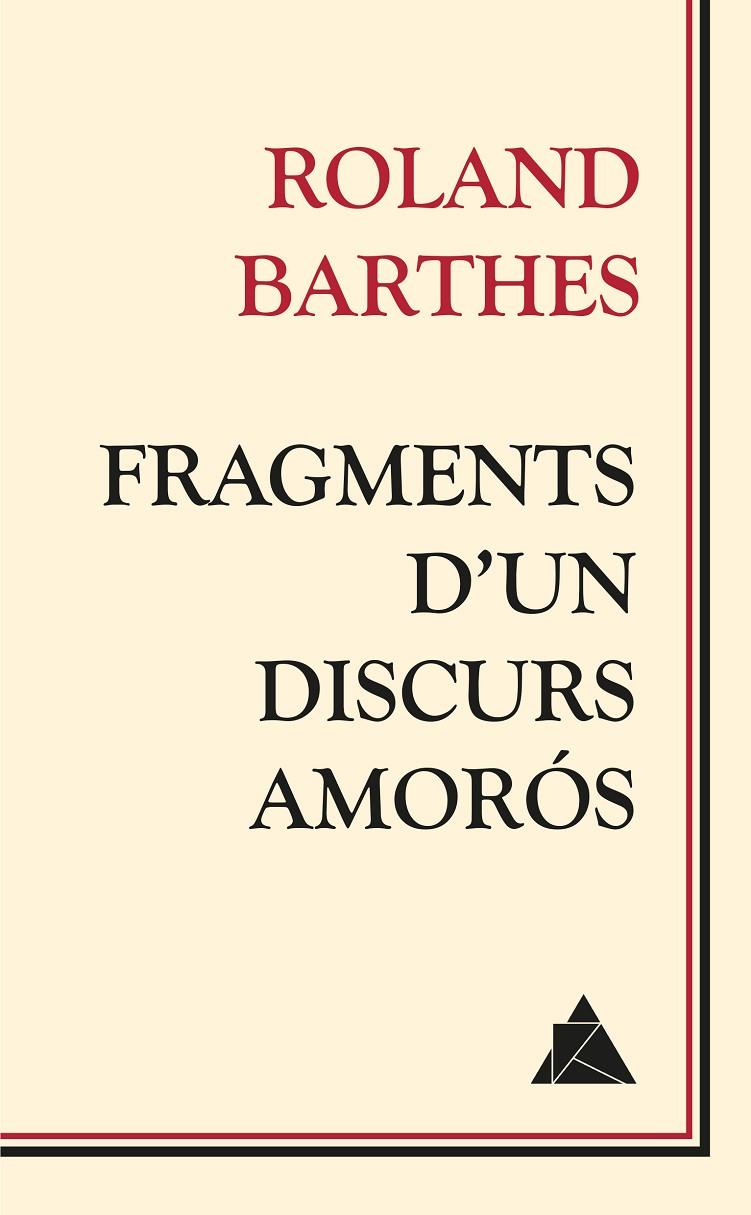 Fragments d'un discurs amorós | 9788416222018 | Roland Barthes