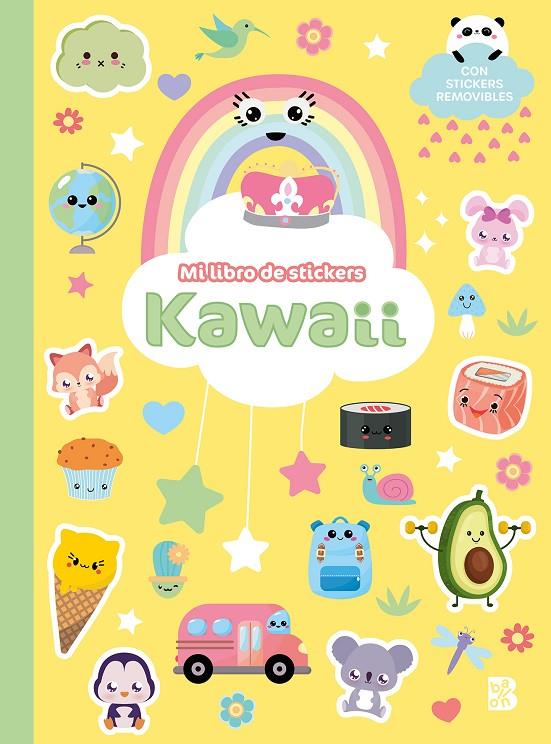 Kawaii : Mi libro de stickers | 9789403228648