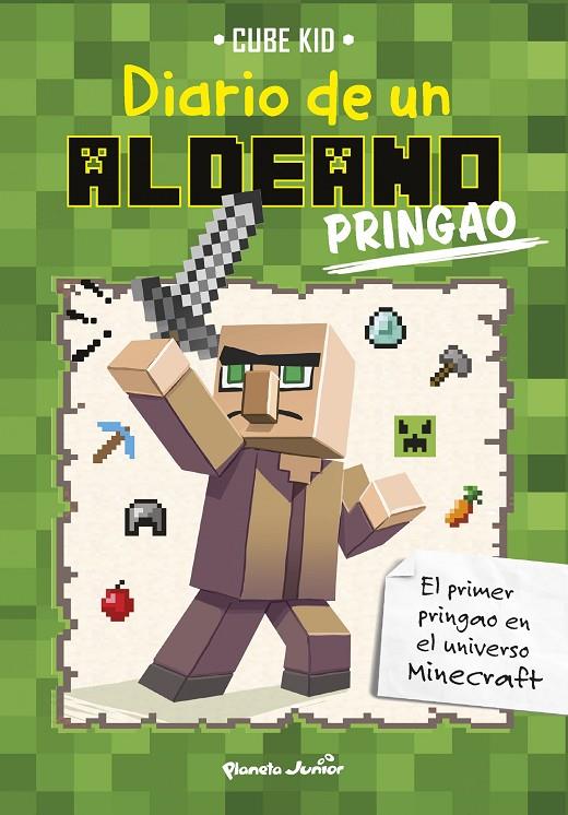 Diario de un aldeano pringao (Minecraf) | 9788408154044 | Cube Kid