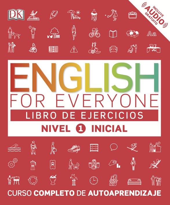 English for everyone nivel 1 (Inicial)  Libro de ejercicios | 9780241281703