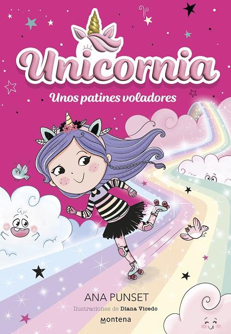 Unos patines voladores (Unicornia; 8) | 9788419746474 | Ana Punset ; Diana Vicedo