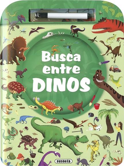 Busca entre dinos (+ retolador) | 9788467792645 | Gabriel Cortina