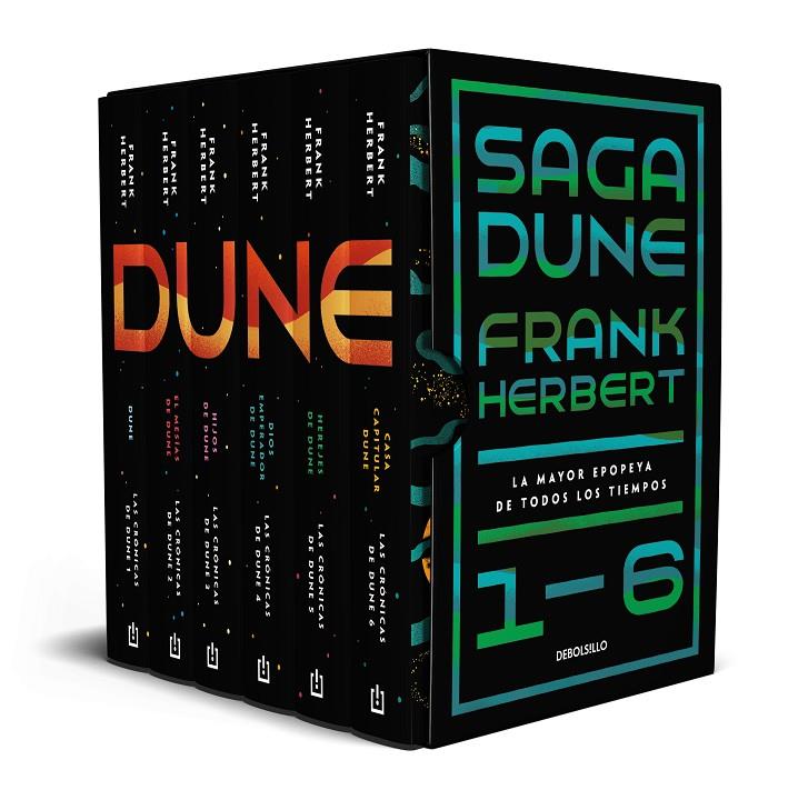 Dune (caixa 6 volums) | 9788466361897 | Frank Herbert