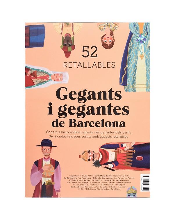 Gegants i Gegantes de Barcelona : 52 retallables | 9788491563099 | Nicolàs Alonso Crozet ; Laia Berloso