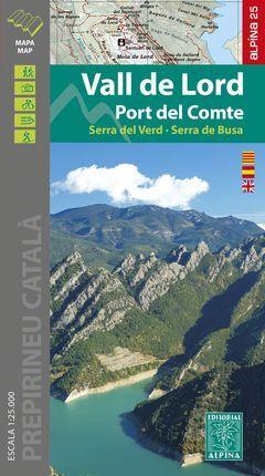 Vall de Lord ; Port del Comte ; Serra del Verd ; Serra de Busa (1:25.000) | 9788480909754