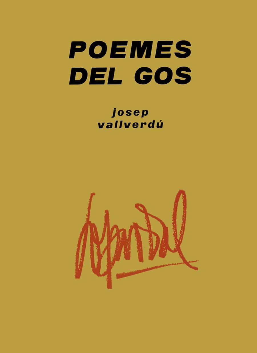 Poemes del gos | 9788413034997 | Josep Vallverdú