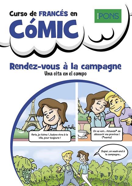 Curso de francés en cómic : Rendez-vous à la campagne | 9788419065889 | Isabelle Langenbach ; Dean Laxer