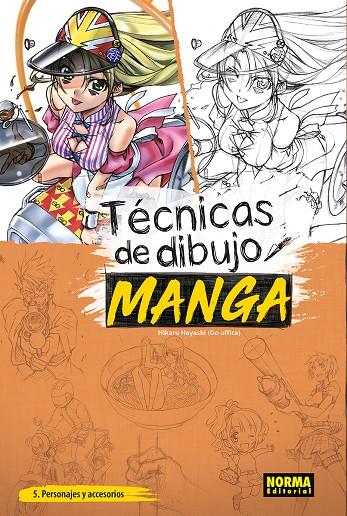 Técnicas de dibujo manga 5 : Personajes y accesorios | 9788467948400 | Hikaru Hayashi