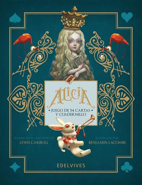 Alicia : Juego de 54 cartas y cuadernillo | 9788414036815 | Benjamin Lacombe