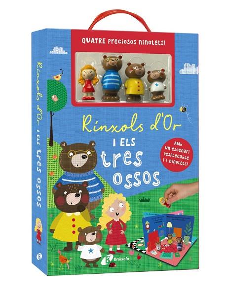 Rínxols d'Or i els tres óssos  (+ figures) | 9788499062532 | Clare Fennell