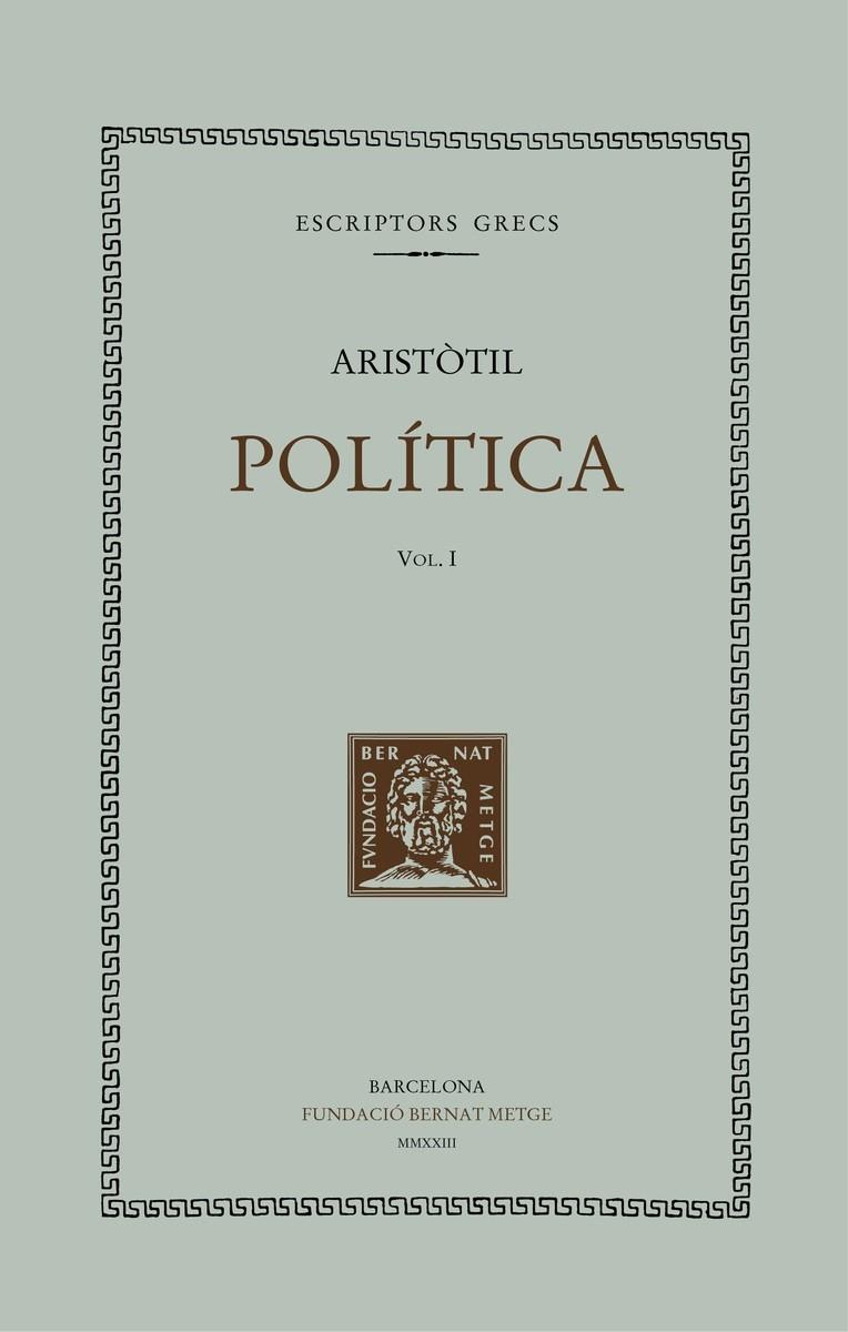 Política 1 : Llibres 1-3 | 9788498594065 | Aristòtil