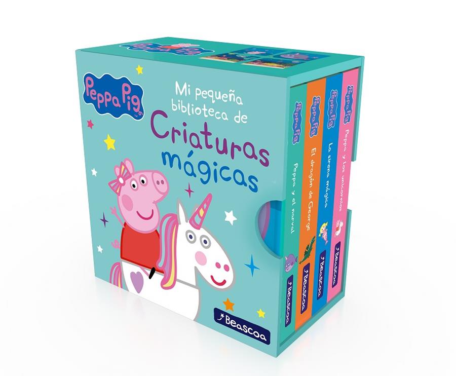 Mi pequeña biblioteca de criaturas mágicas (4 volums) | 9788448858353