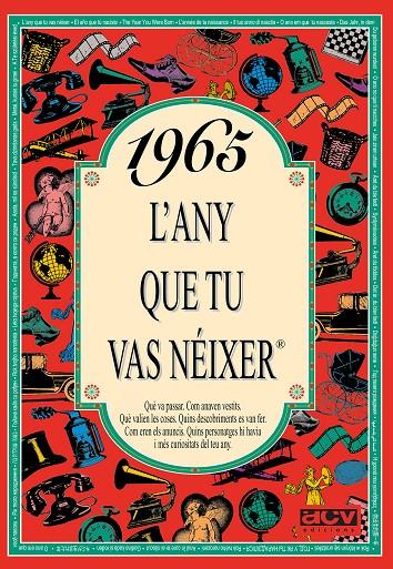 1965 : L'any que tu vas néixer | 9788488907509 | Rosa Collado Bascompte