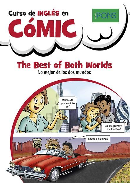 Curso de inglés en cómic : The best of both worlds | 9788419065872 | Christianna Stavroudis ; Alexander Schuch