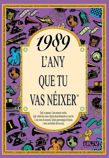 1989 : L'any que tu vas néixer | 9788489589629 | Rosa Collado Bascompte