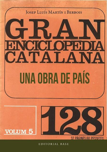 Gran Enciclopèdia Catalana : una obra de país | 9788419007544 | Josep Lluís Martín i Berbois