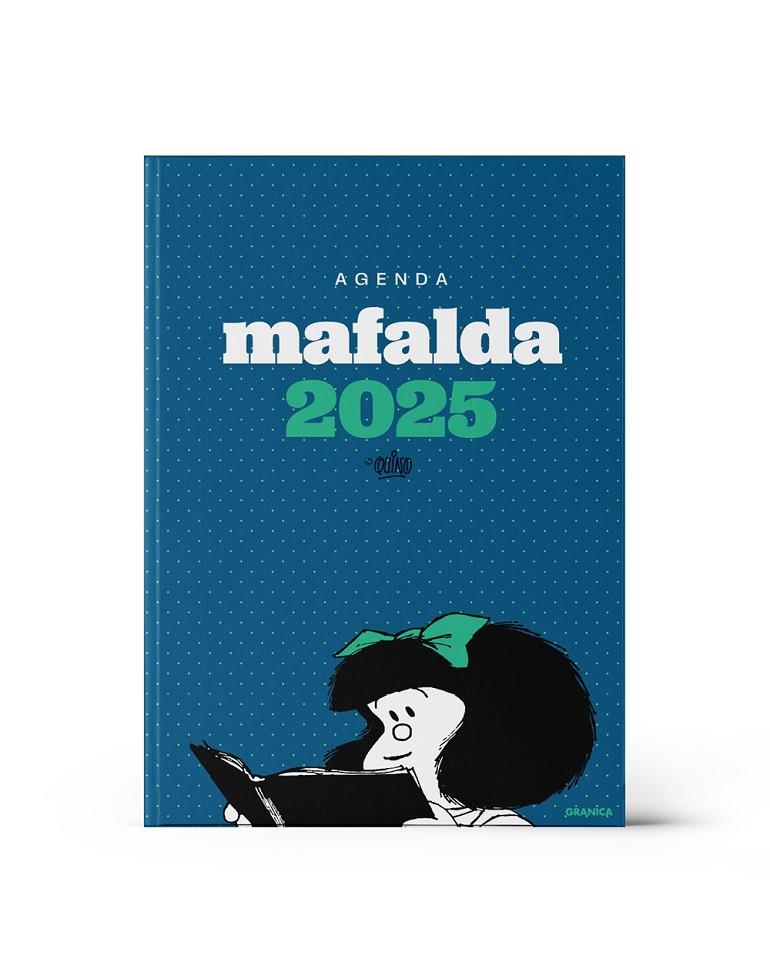 Agenda 2025 : Mafalda (vertical) (blau) | 9786316544407 | Quino