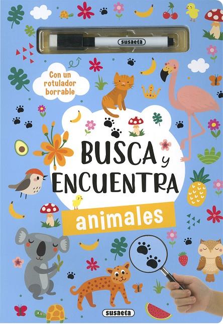 Busca y encuentra animales (+ retolador) | 9788467790832