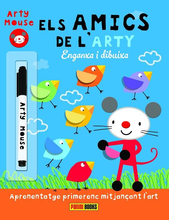 Els amics de l'Arty : enganxa i dibuixa | 9788413347516 | Mandy Stanley