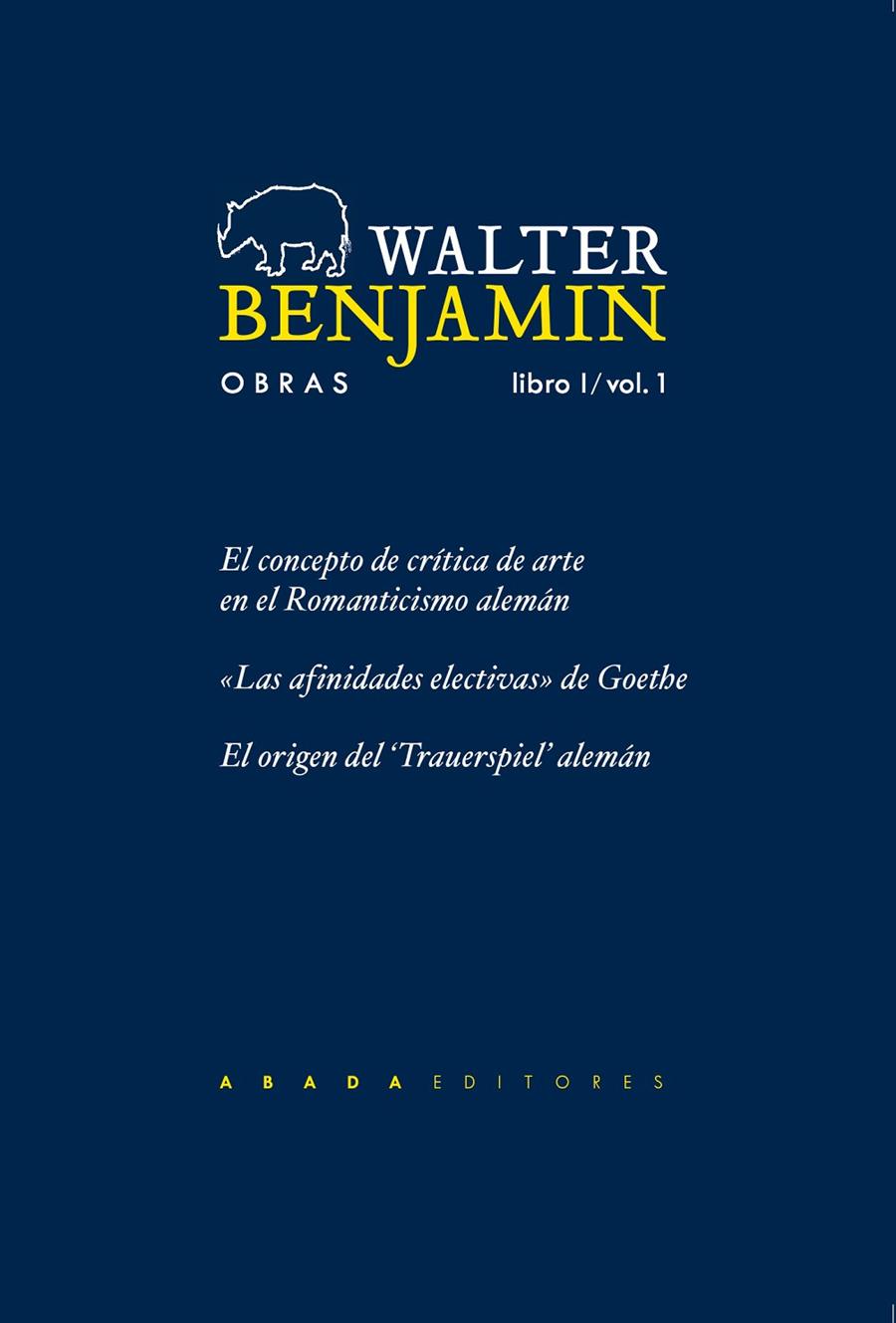 Obras : libro 1 1 | 9788496258594 | Walter Benjamin