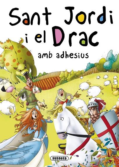 Sant Jordi i el drac amb adhesius | 9788467740301 | Mònica Abad ; Kasandra 