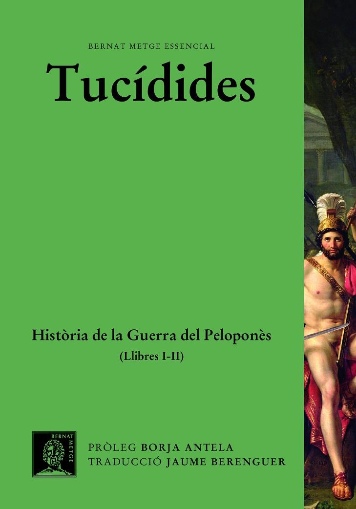 Història de la guerra del Peloponnès 1 : Llibres I-II | 9788498593921 | Tucídides