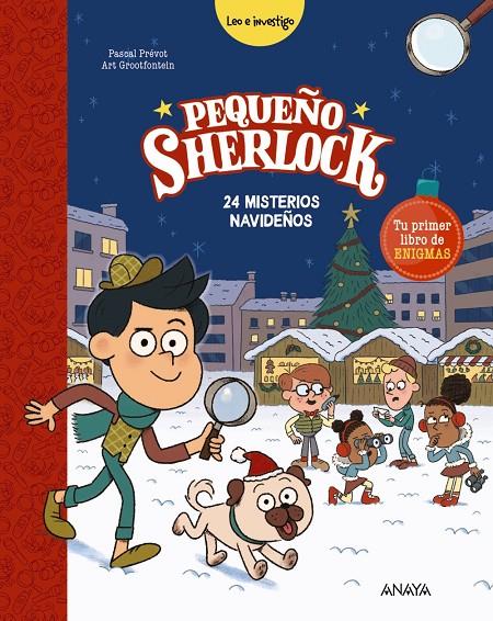 24 misterios navideños (Pequeño Sherlock) | 9788414340752 | Pascal Prévot ; Art Grootfontein