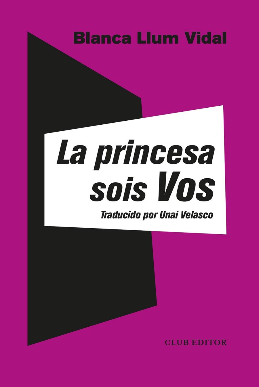 La princesa sois Vos | 9788473293334 | Blanca Llum Vidal