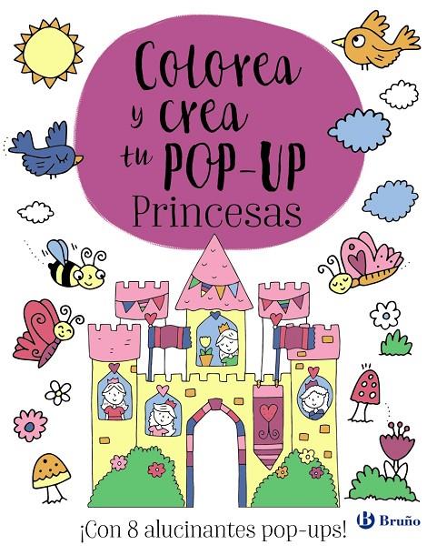 Colorea y crea tu pop-up : Princesas | 9788469665664 | Simon Abbott