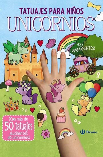 Tatuajes para niños : Unicornios | 9788469667644 | Amanda Lott ; Patrick Corrigan