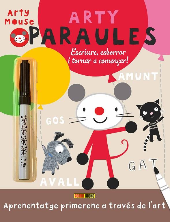 Arty paraules : escriure, esborrar i tornar a començar! | 9788413343327 | Mandy Stanley